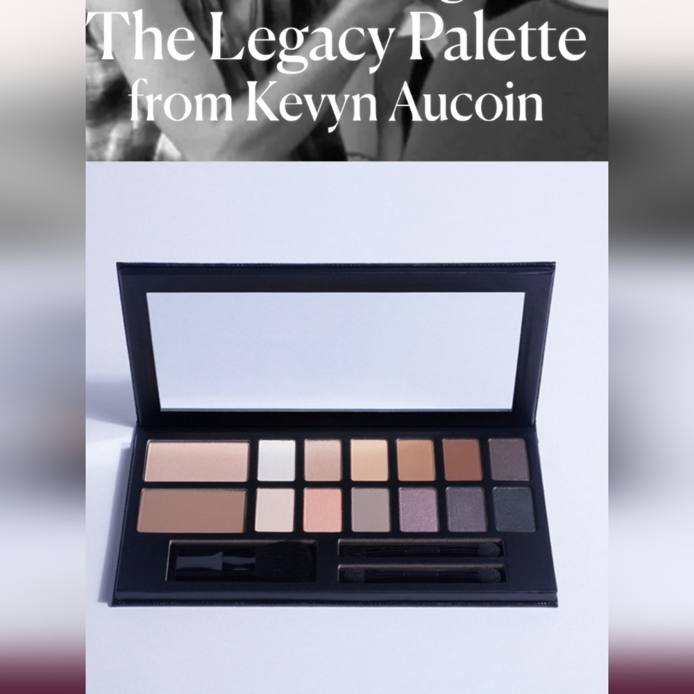Kevyn Aucoin Cream and Brown Eyeshadow Palette Versatile Makeup